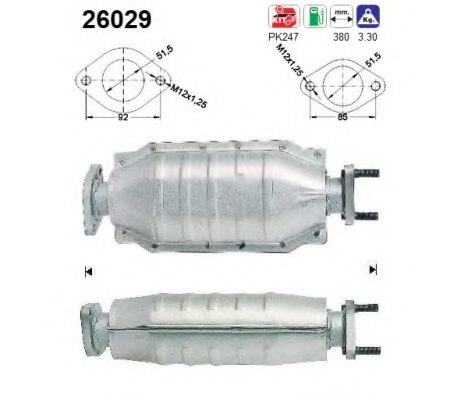 AS 26029 Catalytic Converter